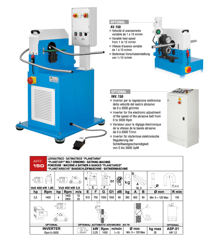 ART.150 - Dry operation 