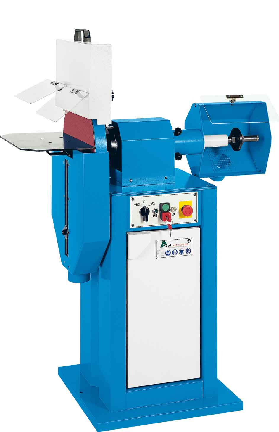 Grinding shop disc machine