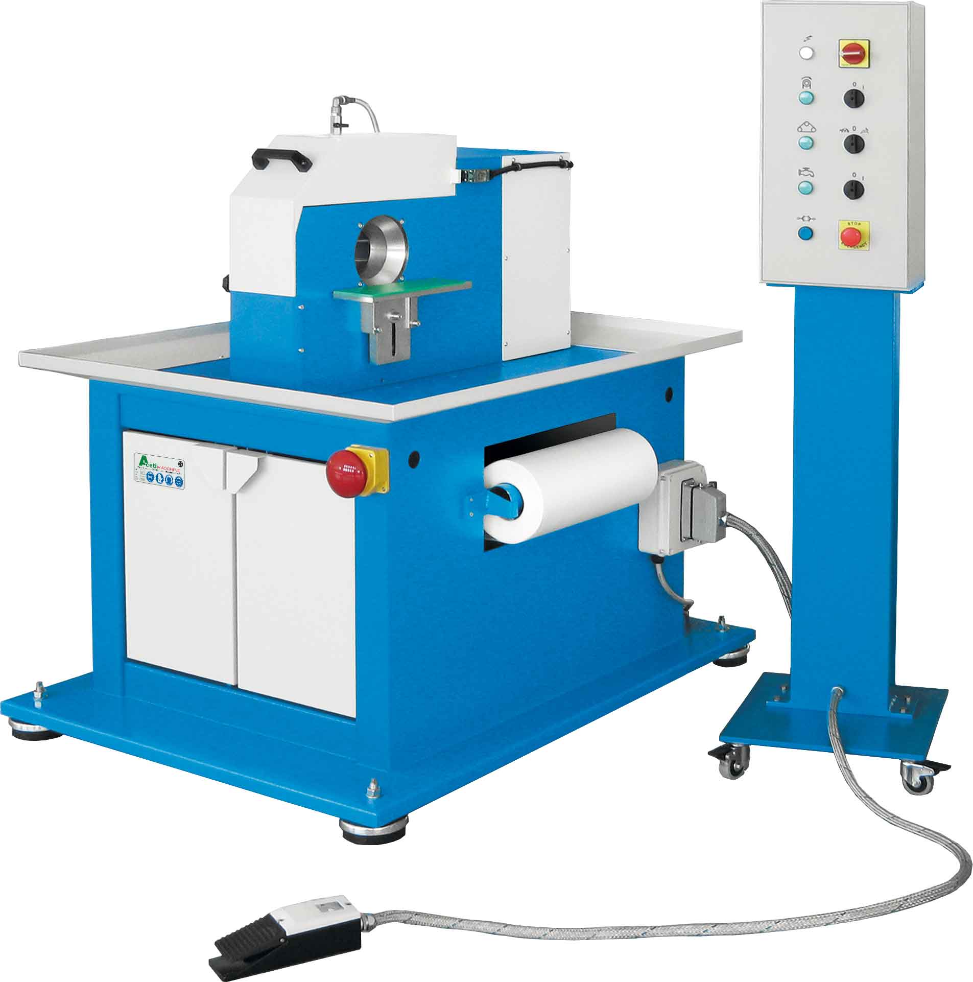 ART.160 - Polishing machine for bent pipes and straight pipes