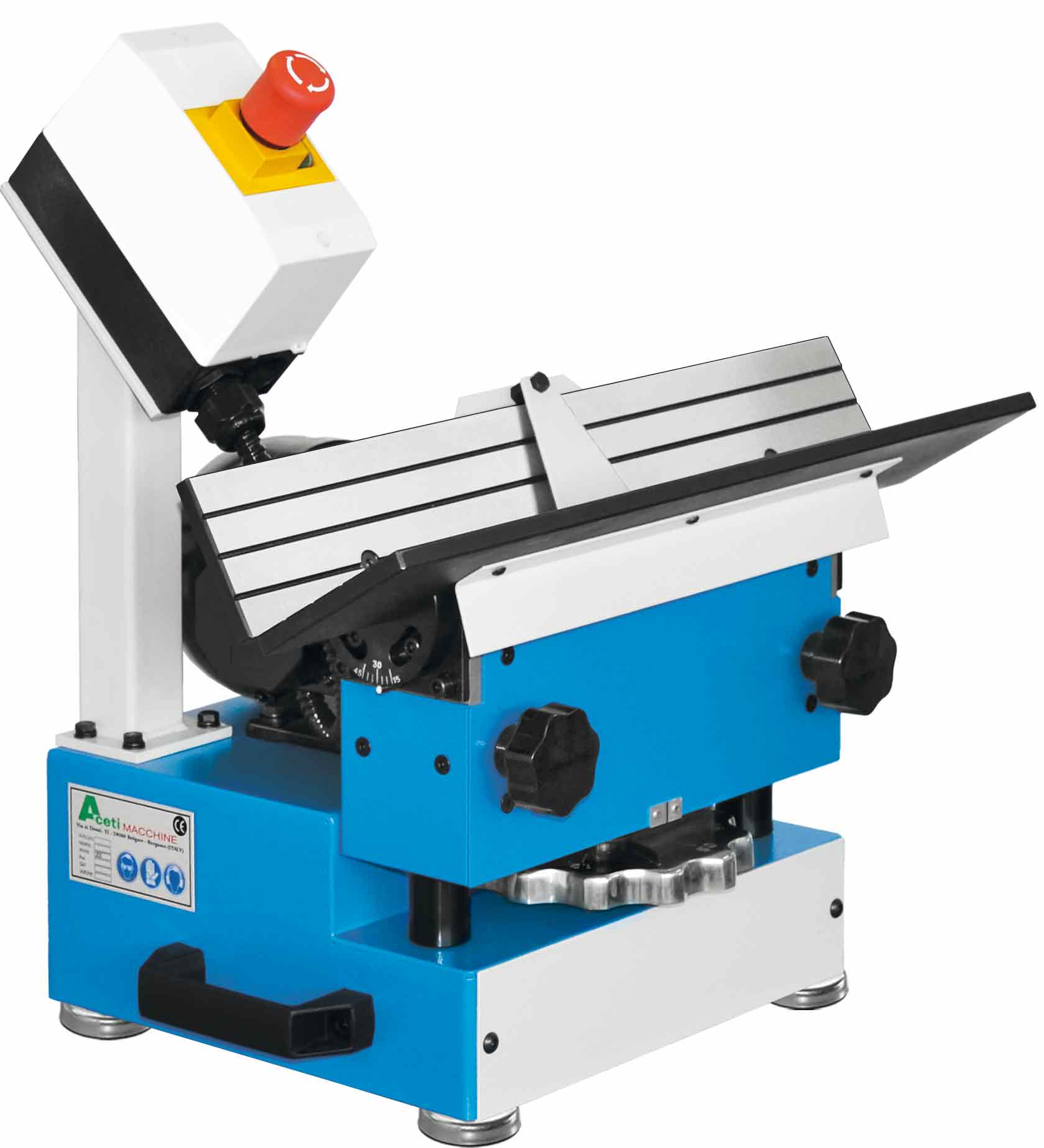 ART.61 Benchmounted bevelling machine with widia inserts milling