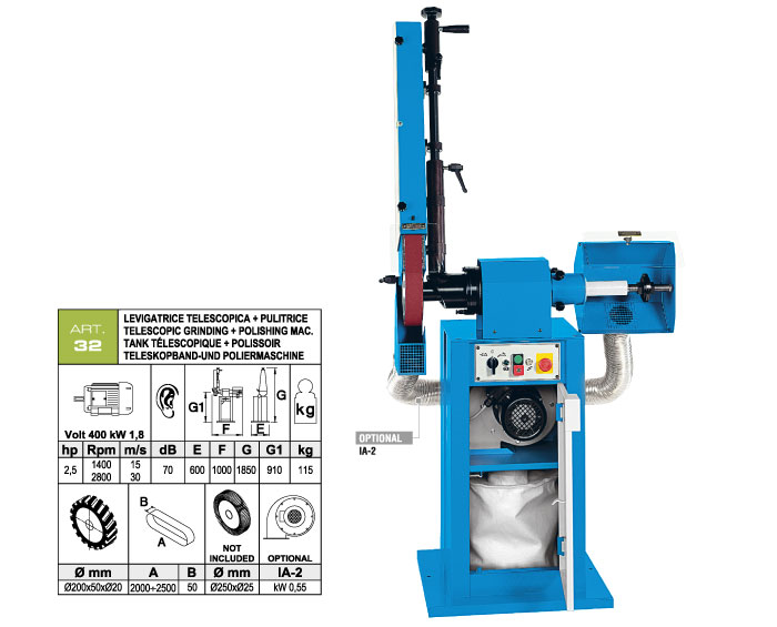 ART.32 - Belt grinding machine - st817